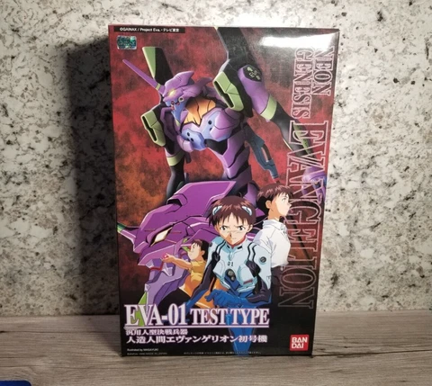 Neon Genesis EVA-01 Test Type 1996 Model Bandai New Japan Series 001 Limited Cover