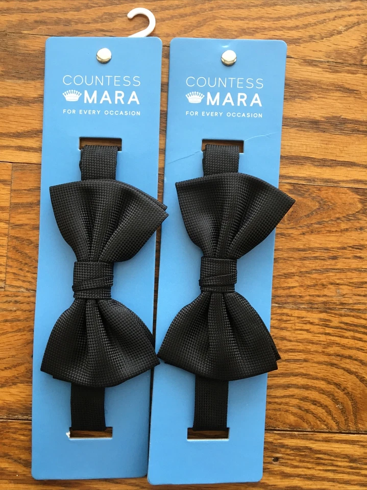 Pack de 2 pajaritas negras Countess Mara Foto 1 de 1