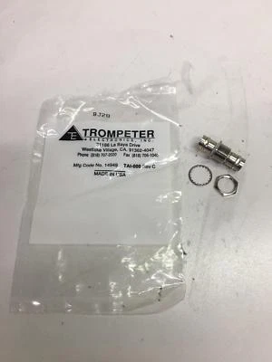Trompeter Electronics Coaxial Connector 14949 TAI-000 Rev C KJB - Image 1 of 3