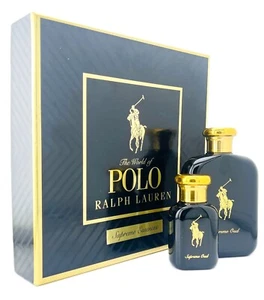 RALPH LAUREN POLO SUPREME OUD 2 PC EDP SPRAY FOR MEN SET 4.2 OZ + 1.36 OZ NIB - Picture 1 of 7