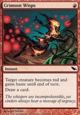 Crimson Wisps - Shadowmoor - NM, English MTG Magic FLAT RATE SHIP