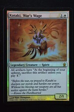 Magic The Gathering MTG KATAKI, WAR'S WAGE FOIL #3 Saviors of Kamigawa NM