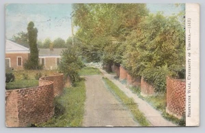 Post Card Serpentine Wall University of Virginia O134 - Picture 1 of 2