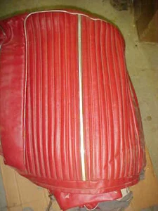 1964 Plymouth NOS MoPar FURY CONVERTIBLE RED SEAT COVERS  - Picture 1 of 1