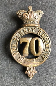 Victorian 70th Regiment of Foot, (The Surrey Regiment) Glengarry - Picture 1 of 2