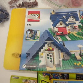 Lego Creator 5891 Apple Tree House 3 in 1 Build Set Incomplete