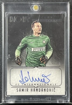 SAMIR HANDANOVIC 2016 PANINI NOIR #CL-SH CLUB AUTOGRAPH AUTO 68/99 INTER - Image 1 of 2