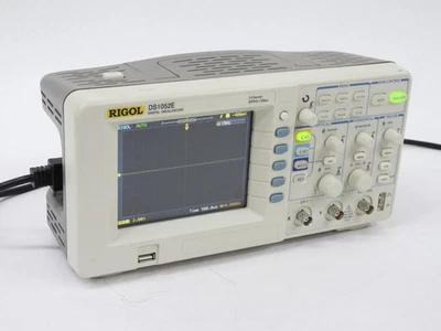 Osciloscopio digital Rigol DS1052E 2 canales 50 MHz (bonito) Foto 1 de 4