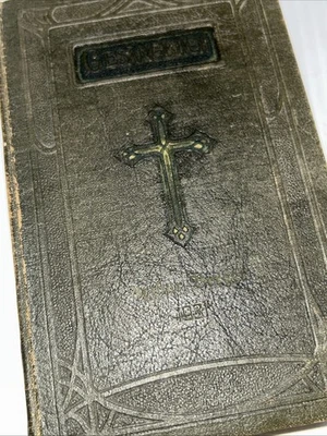 Antique 1888 German Church Hymn Book Evangelilches Gelangbuch - Image 1 of 4