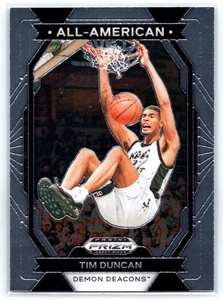 Tim Duncan 2024 Panini Prizm Draft Picks Collegiate All American #25 - Picture 1 of 10