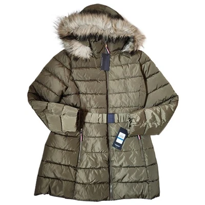 Tommy Hilfiger Mujer Cinturón Puffer Chaqueta XL  Foto 1 de 4