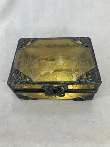 Seltene einzigartige chinesische Schmuckschatulle Vintage oder Antik. - Bild 1 von 10