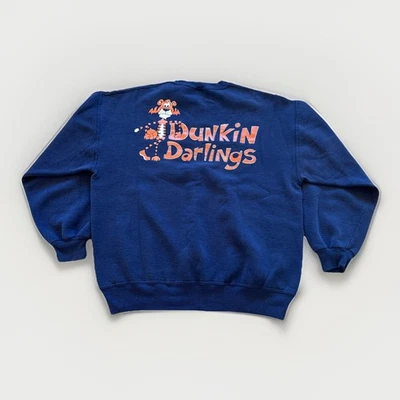 Vintage Auburn Tigers Sweatshirt Mens L Blue Fleece 90s War Eagle Basketball - Image 1 of 4