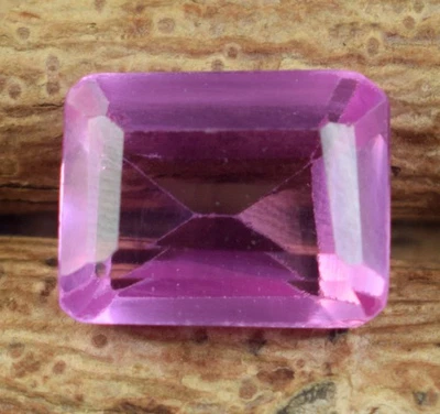 Pink Kunzit 9.70 CT Natürlich Smaragd Schliff Edelstein Zertifiziert E19041 - Bild 1 von 4