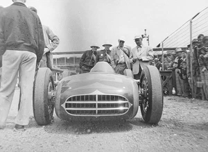 1952 Indy 500 Car #28 Vintage ORIGINAL Negativ - Offenhauser Streamliner Pit - Bild 1 von 3