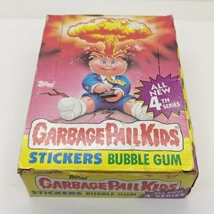 Vintage 1986 Topps Garbage Pail Kids 4th Series Empty Display Box - Picture 1 of 11