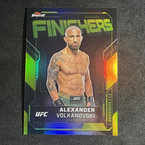 Alexander Volkanovski Finishers Refractor 2025 Topps Finest UFC FN-6  - Bild 1 von 2