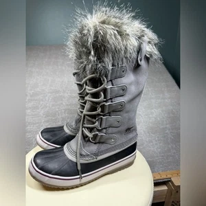 Sorel Joan of Arctic isolierter wasserdichter isolierter Damen-Winterstiefel Größe 8 - Bild 1 von 8