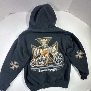 West Coast Choppers Hoodie Jesse James Long Beach Chopper Bike Grafik M - Bild 1 von 11