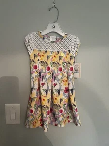 Girls Dress Size 5 floral Juicy Couture NWT 70.00 - Picture 1 of 7