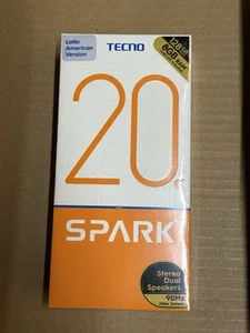 Tecno Spark 20C Green 128GB 4GB RAM GSM Unlocked Brand New Sealed - Picture 1 of 3