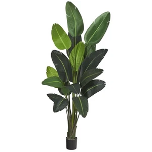 8' Traveler's Palm Artificial tree Green - Picture 1 of 4