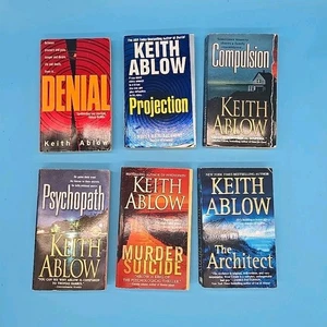 Frank Clevenger Complete Series #1-6 Paperback Keith Ablow Psychopath Denial - Picture 1 of 24