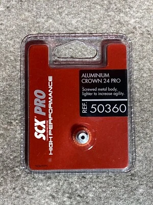 SCX Escala 1/32 Pro Aluminio Corona Engranaje 24 Dientes -Nuevo Foto 1 de 2
