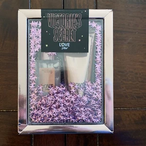 New Sealed Victoria's Secret Love Star Fragrance Mist + Lotion Gift Set - Picture 1 of 5