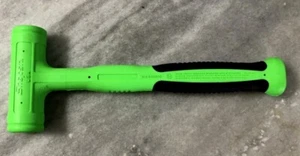 New Snap-on Tools GREEN 20oz / 550g Slimline Soft Face Dead Blow Hammer HBSE20G - Picture 1 of 4