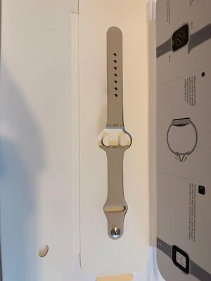 APPLE Watch Starlight Sport Band 38mm 40mm 41mm 3L111AM/A - OEM - S/M Openbox