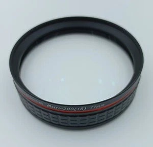 Camdiox achromatic close up macro +5 filter 77mm for 200mm tele zoom lens - Picture 1 of 4