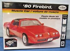 1980 Firebird ~ Testors Plastic Model Kit ~ GM Muscle Car ~ Factory Sealed