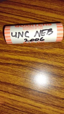 2006-D Nebraska State Quarter OBW Roll BU - Image 1 of 2