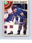 Vintage Hockey Card O Pee Chee 1978 Buffalo Sabres Rene Robert No125