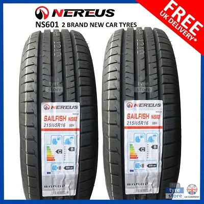 2X New 215 65 16 NEREUS NS601 98H 215/65R16 2156516 *C/B RATED* (2 TYRES) - Image 1 of 4