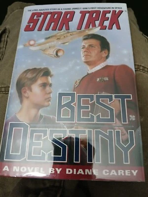 Star Trek: Best Destiny by Diane Carey 1992 HCDJ 1st Edition - Image 1 of 2