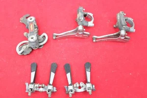 Vintage Simplex Derailleur Road BikeFront and Rear and 2 Shifters Down Tube - Picture 1 of 23
