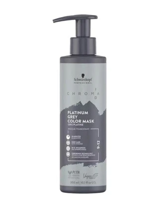 Schwarzkopf ChromaID Color Mask 9-12 Platinum Grey 10,1 oz... Foto 1 de 2