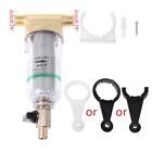 4 Points Prefilter Stainless Steel Water Filter Purifier Mesh Copper Tap Faucet