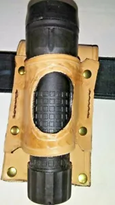 All Leather -Hand Made ~ FLASH LIGHT Holster ~ FREE Flash light $4.99 value- - Picture 1 of 8