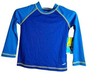 Oxide YOUTH Swimwear Long Sleeve Rash Guard Blue - Size 4 - Picture 1 of 4