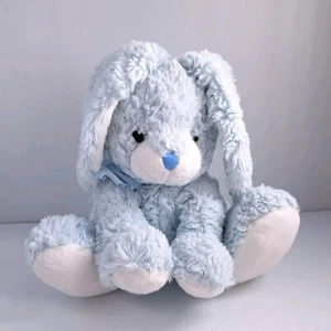 Russ Berrie My First Easter Bunny Blue Rabbit Soft Plush Toy 24cm PP1Z Rare Htf - Picture 1 of 5