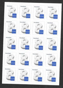 ALEMANIA - 2015 - 8 CÉNTIMOS (20) - AUTOADHESIVO - HOJA - MNH ** - Imagen 1 de 2