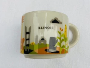 Starbucks Demitasse 2 oz, ILLINOIS, "You Are Here" Mug - Picture 1 of 3