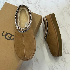 with Box /UGG Tasman Suede upper Slipper Women's Chestnut US 6-11 size - Picture 1 of 13