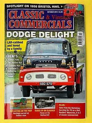 Classic & Vintage Commercials Magazine - Oct 2013 - Dodge SBD 575 - Seddons - Image 1 of 3