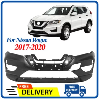 Compatible with Front Bumper Cover Fascia Nissan Rogue 2017 2018 2019 2020 Foto 1 de 4