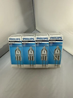 8 PACK Factory Sealed - Philips Capsuleline 2-Pin 35W 12V Gy6.35 Bulb BC35W/T4 - Image 1 of 4