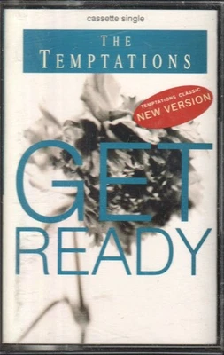Temptations Get Ready cassette UK Motown 1991 cassette single TMGCS1405 - Image 1 of 2